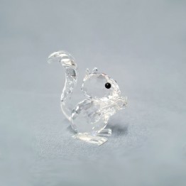 Swarovski Kristal | Bijzonder | Amerikaanse Uitgave | Eekhoorntje met noot en kleine oren - USA - VAR 2 | 7662/042/000B | 011871B